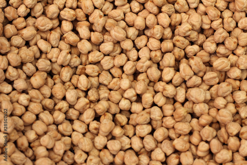 White chickpeas White chickpeas