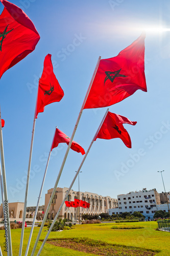 Flag Morocco Casablanca