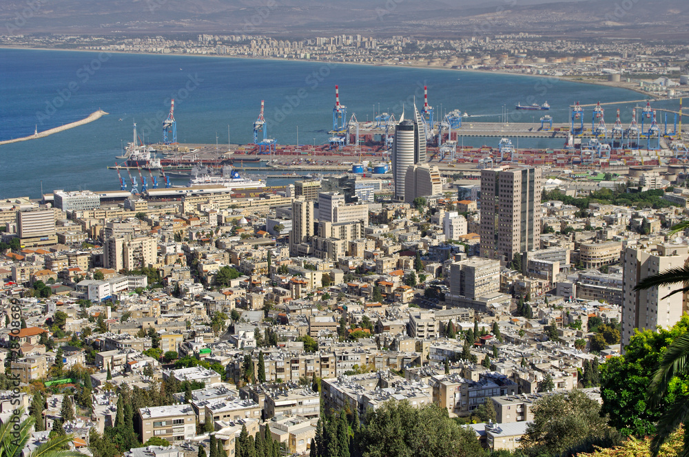 View of  Haifa. Israel.