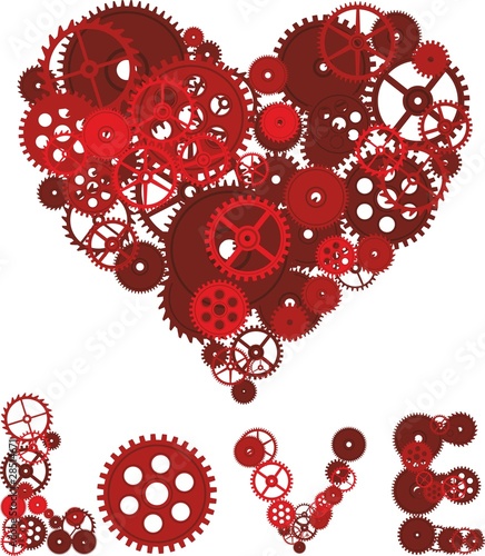 amor engranajes