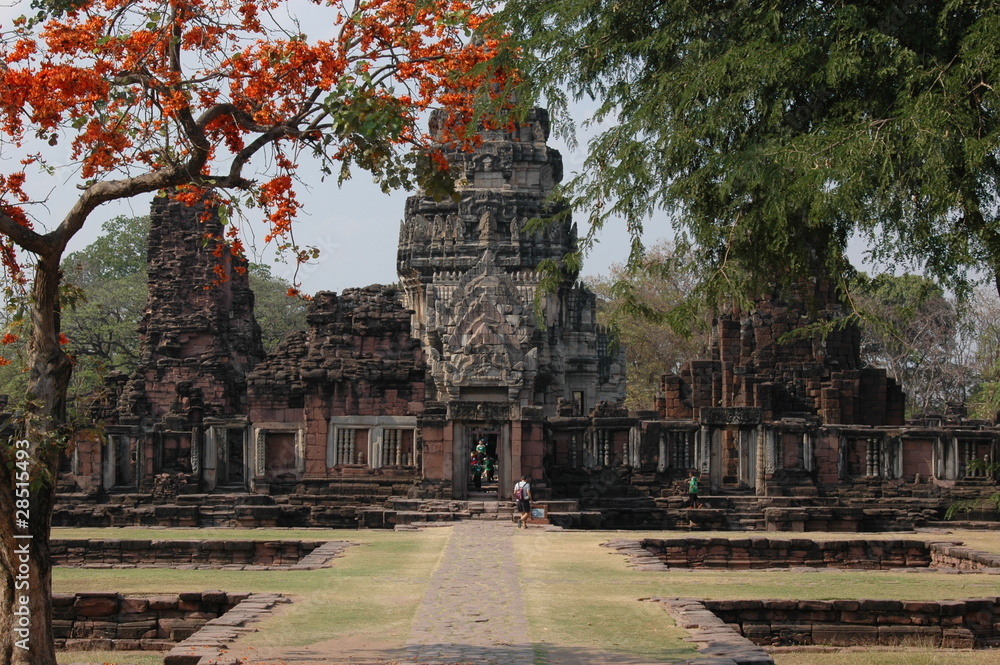 Obraz premium Prasat hin phimai en thailande