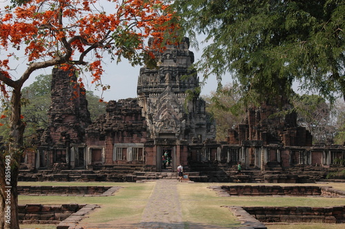 Prasat hin phimai en thailande photo