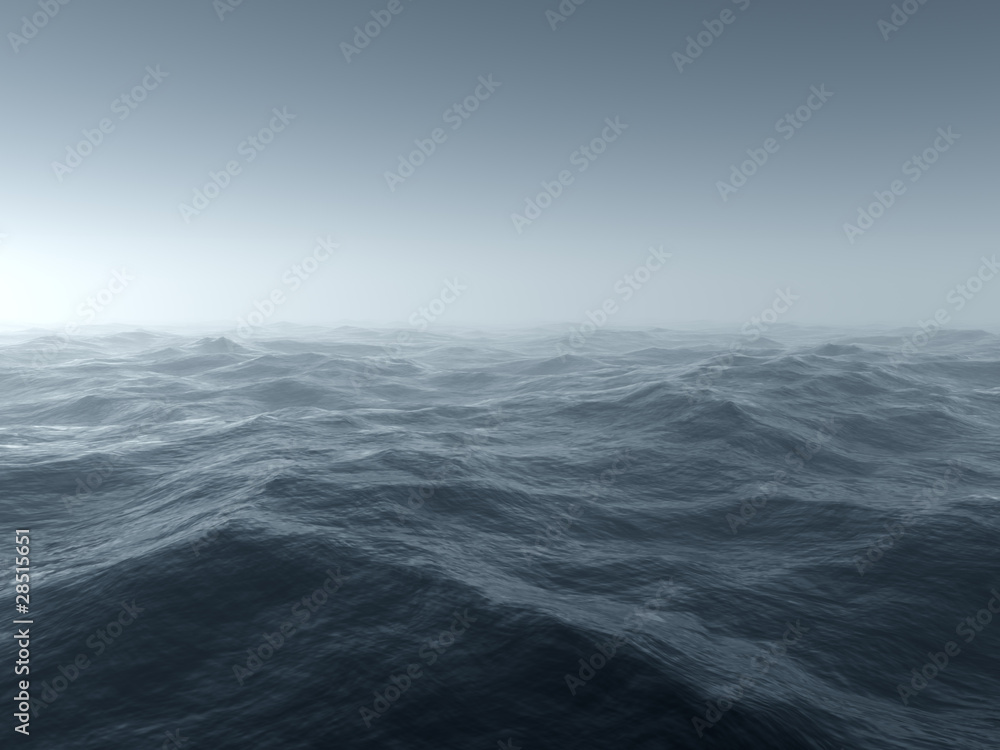 Obraz premium Burzliwe morze