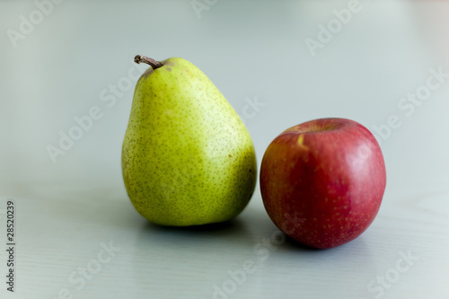 Apfel mit Birne vegleichen
