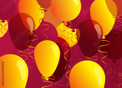 Celebratory balloons
