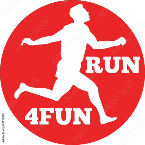 marathon runner run for fun
