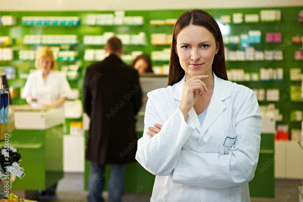 Vertrauensvolle Apothekerin Vertrauensvolle Apothekerin