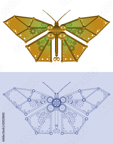 Mechanical butterfly