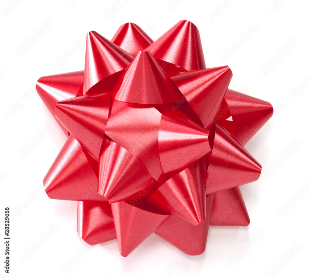 Red Gift Bow