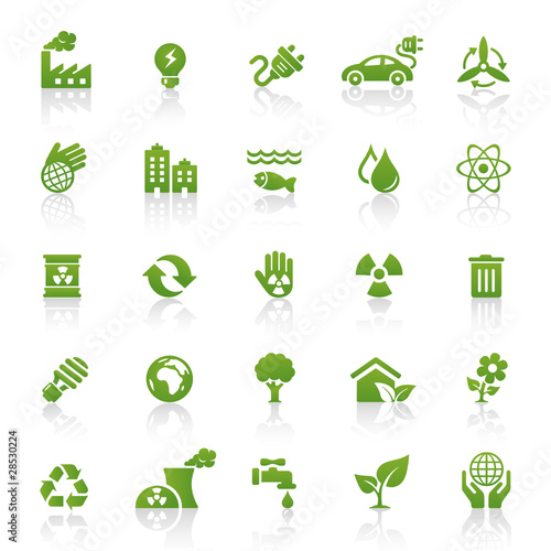 Green Web Icons