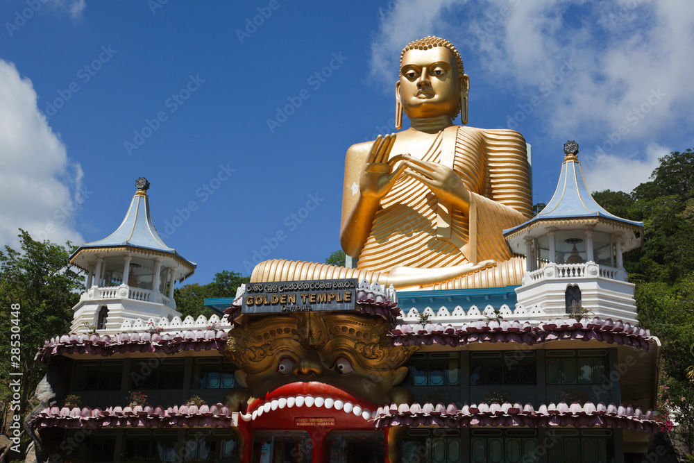 Fototapeta premium Gold Buddha