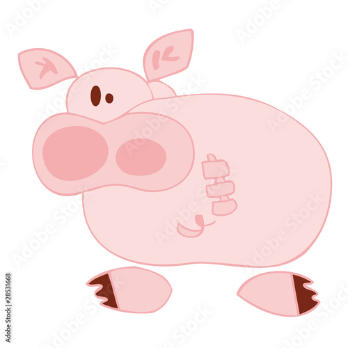 Funny Pig.