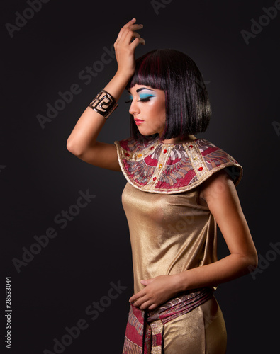 Portrait of a beautiful Egyptian woman