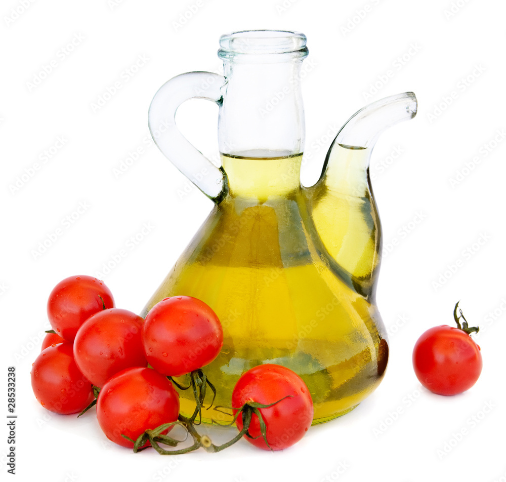 Olive oil and tomatoes Olive oil and tomatoes