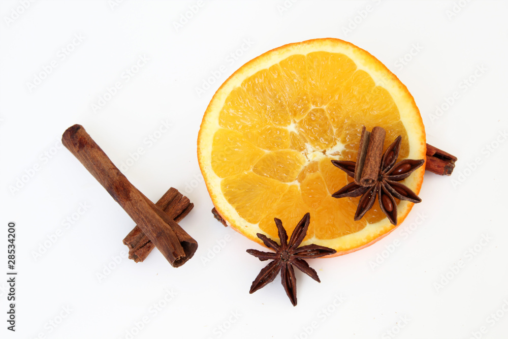 Orange mit Zimt & Anis Orange mit Zimt & Anis