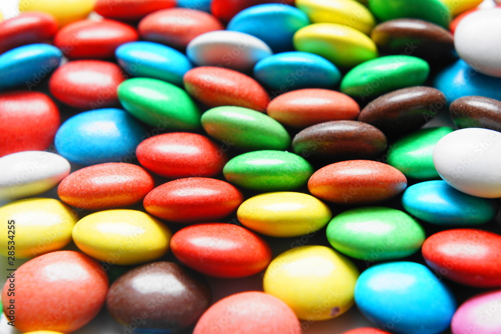 Background pile of smarties chocolates Background pile of smarties chocolates