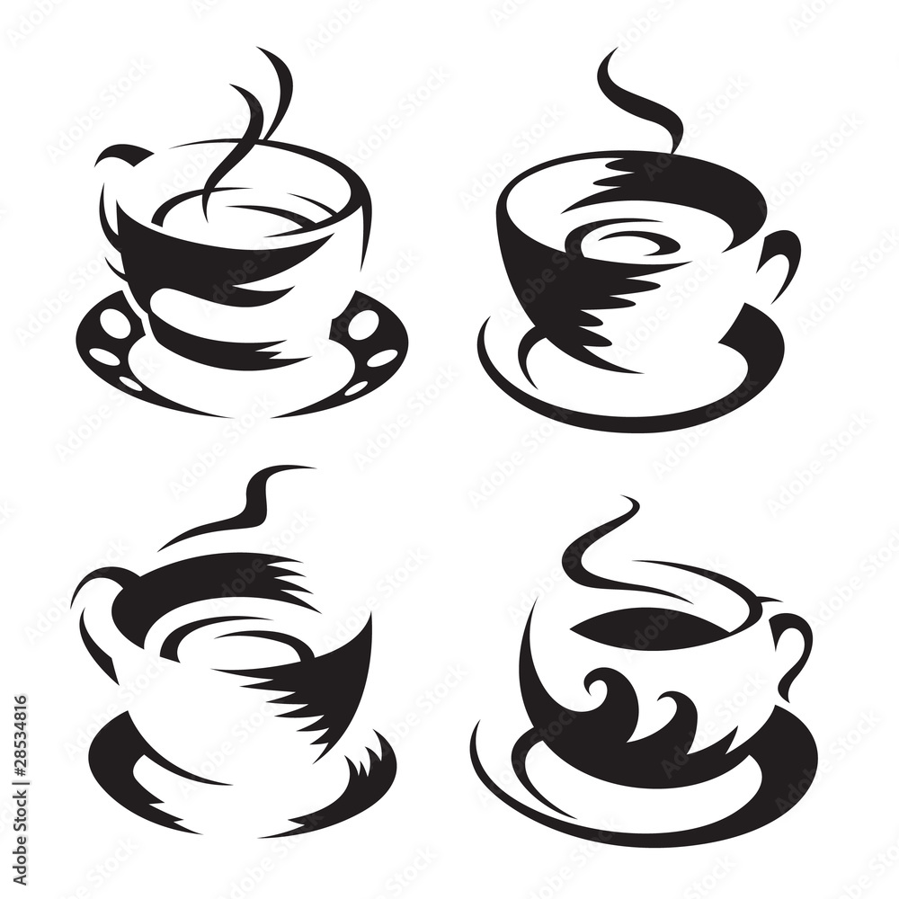Obraz premium coffee cups