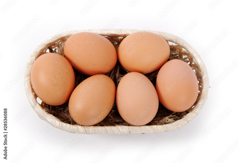 Six eggs. Six eggs.