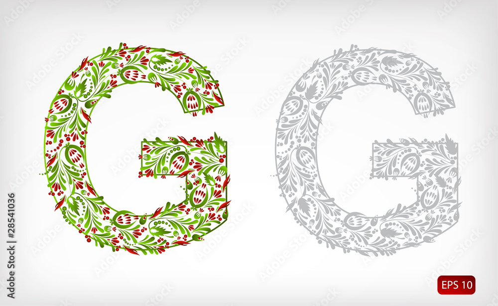 Fototapeta premium Letter 