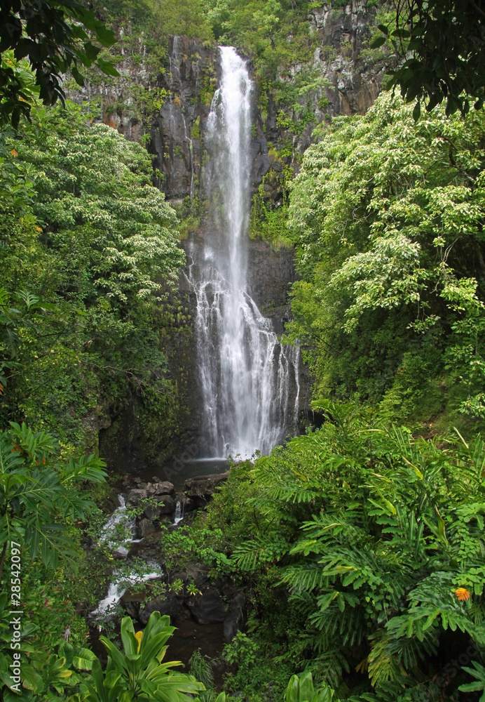 Wailua Falls (Maui, Hawaii) StockFoto Adobe Stock