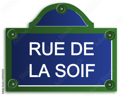 Rue de la soif