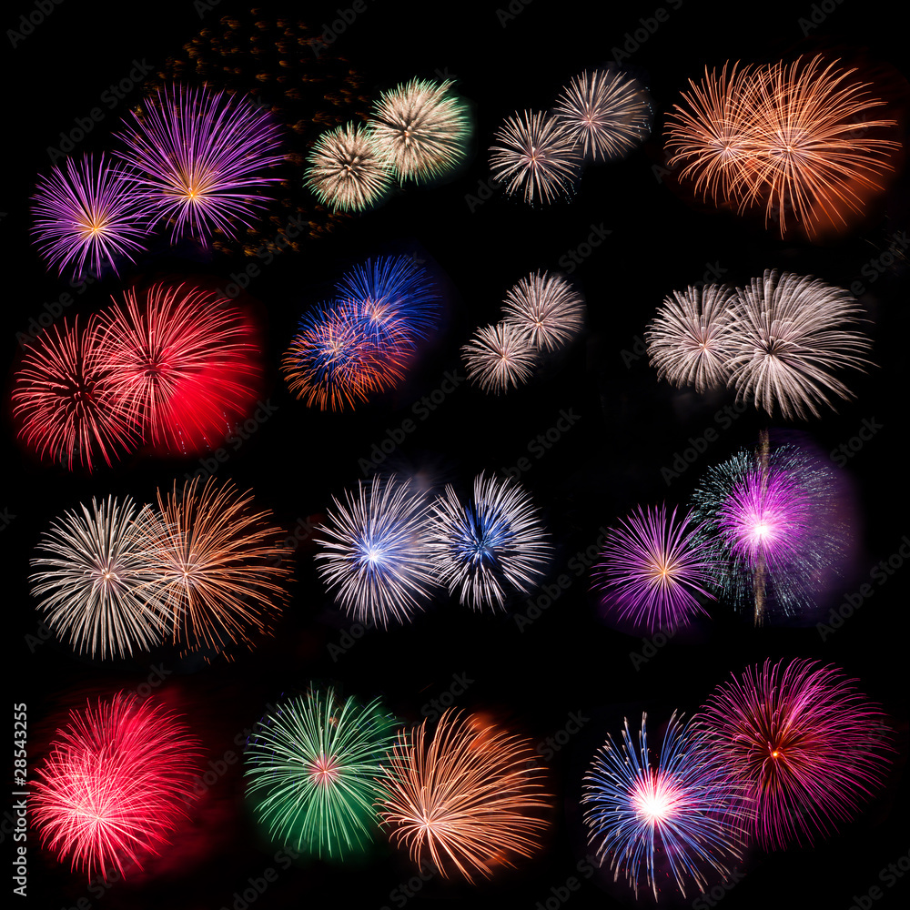 Fireworks collection