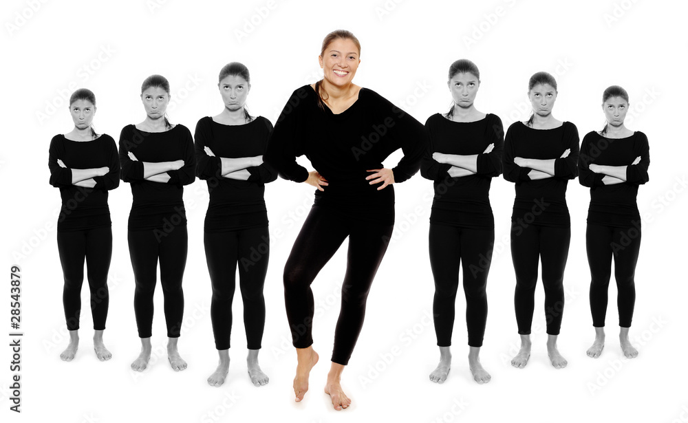 Obraz premium Positive woman
