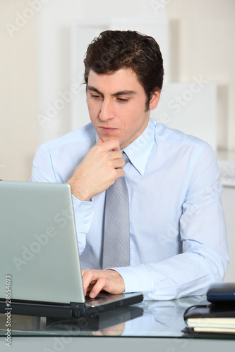 Portrait of businessman in the office