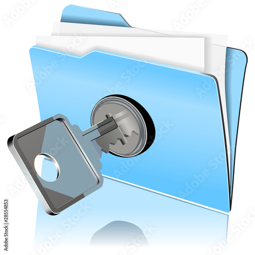 Protecting the data icon