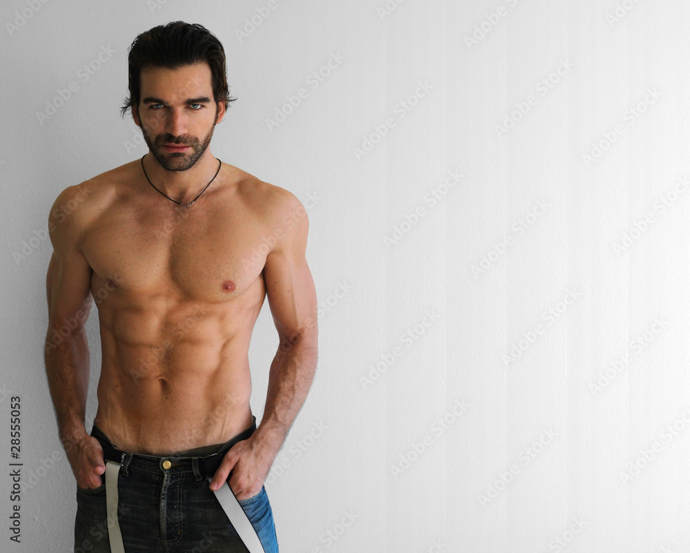 Obraz premium Fitness model