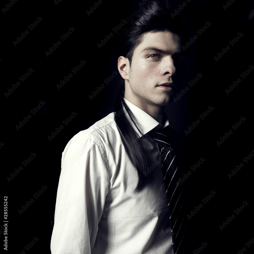 Fototapeta premium Stylish handsome men