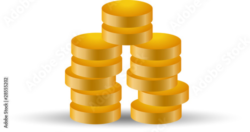 Argent pièces billets icone