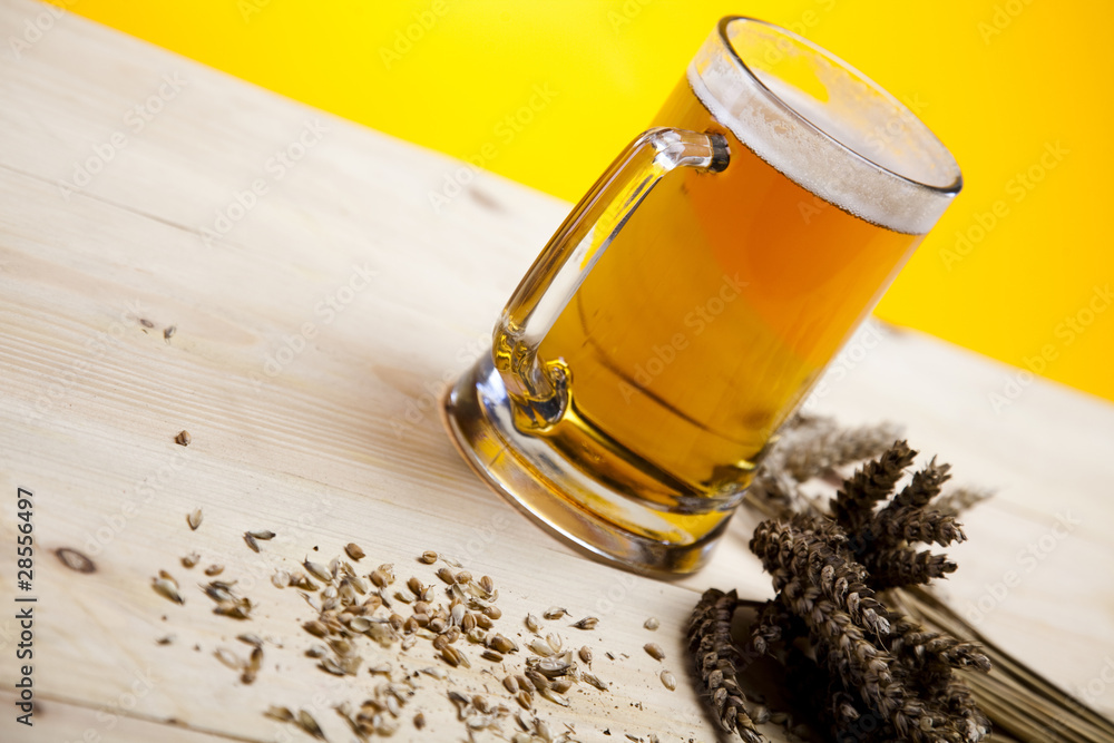 Fototapeta premium Beer glass