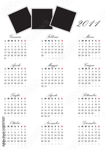 calendario 2011