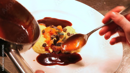 Preparing a Dish