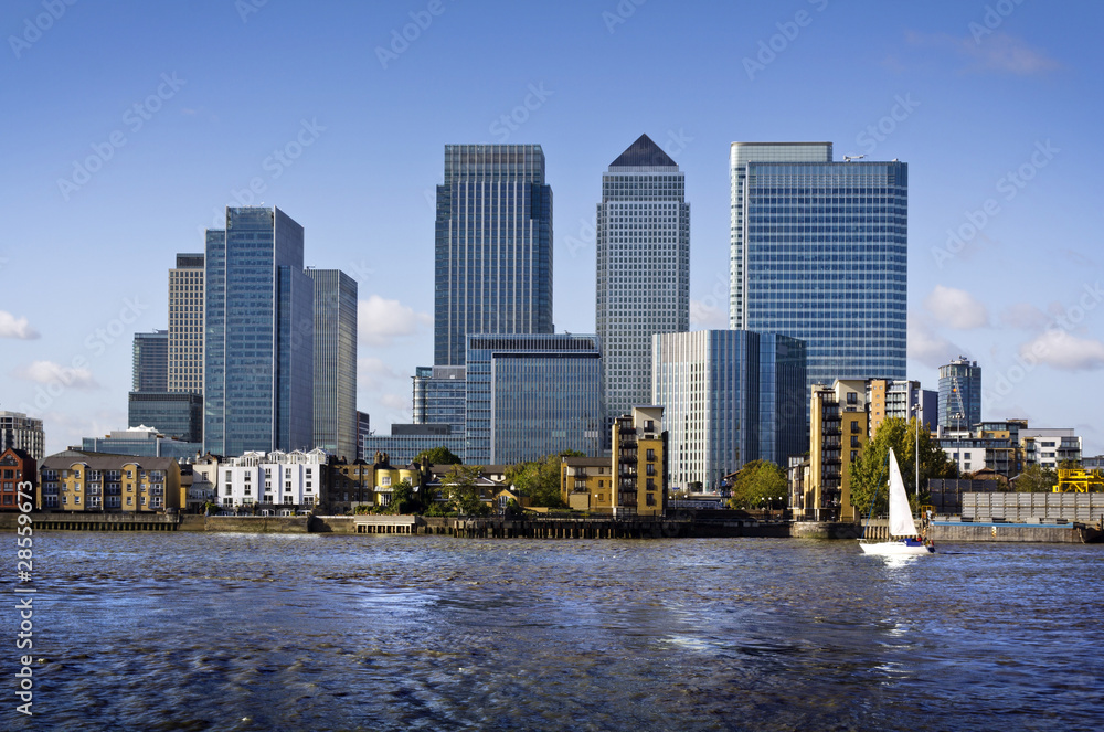 Obraz premium Canary Wharf, London