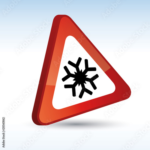 attention neige