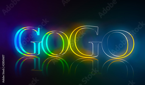3D Typografie GoGo