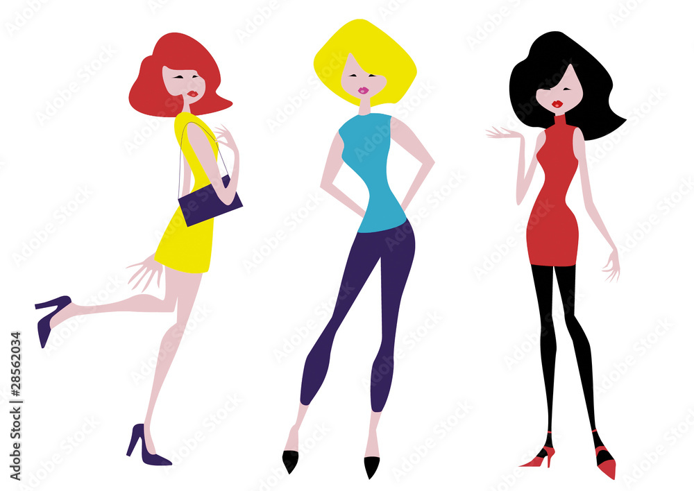 Trois copines Trois copines