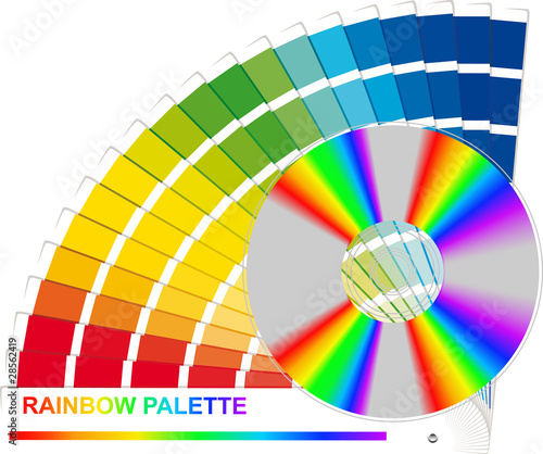 Palette and disc.