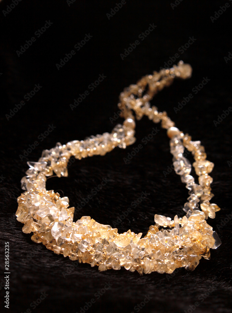 Costume jewellery from beads and stones. Costume jewellery from beads and stones.