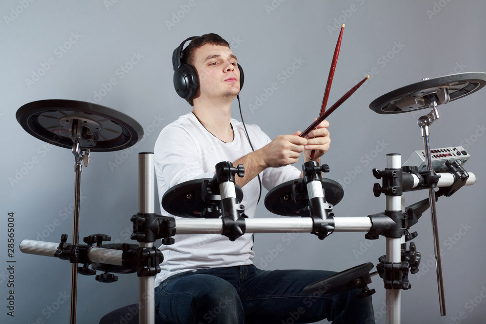 Fototapeta premium Drummer