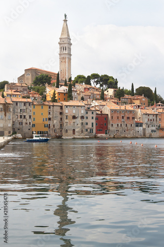 Croatia, Rovinj. Cathedral of St. Euphemia in the old town
