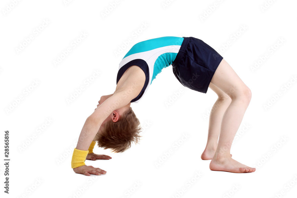 Young gymnast Young gymnast