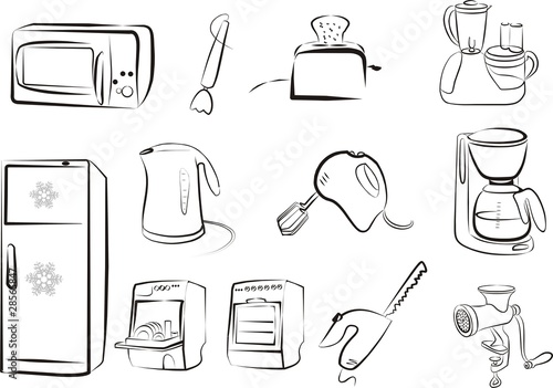 kitchen electric goods set