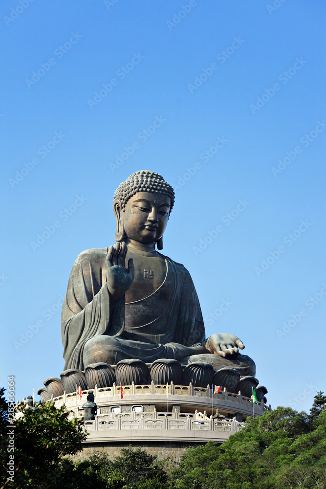 Fototapeta premium Tian Tan Buddha in Hong Kong
