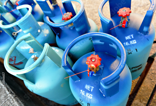 Naklejka Propane tanks