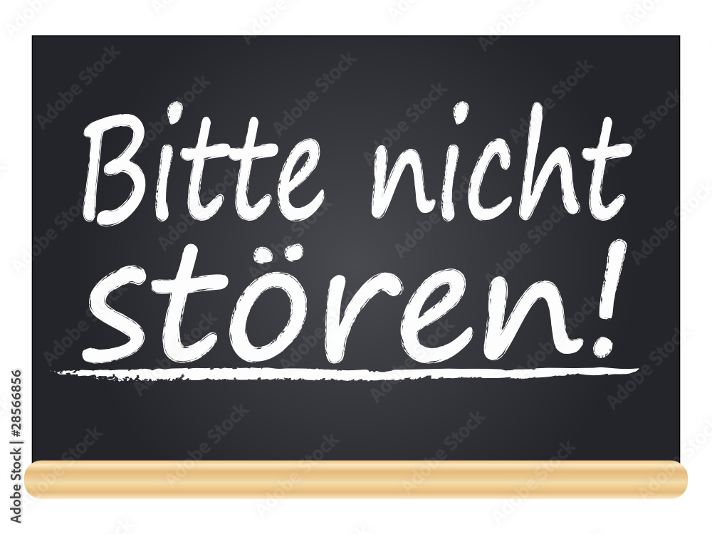 Bitte nicht stören! Adobe Stock