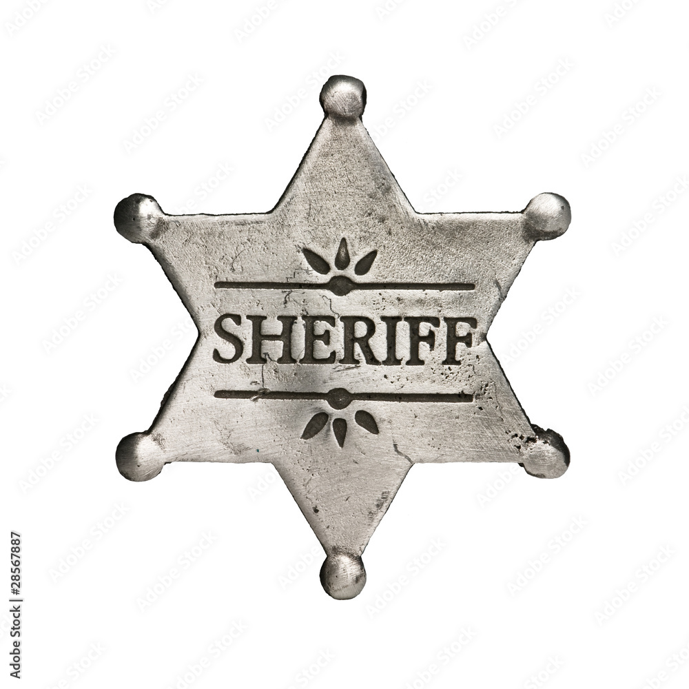 Naklejka premium sheriff