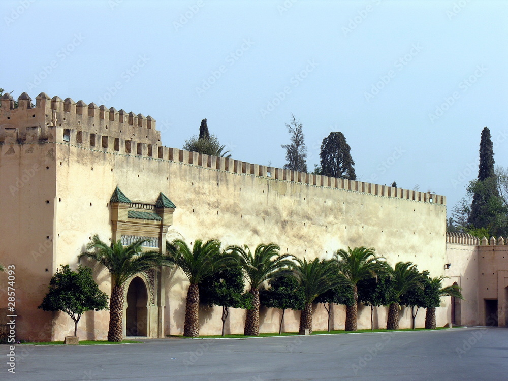 Moroccan wall